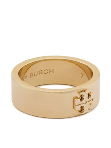 Prsten Tory Burch Enamel Ring Set crna