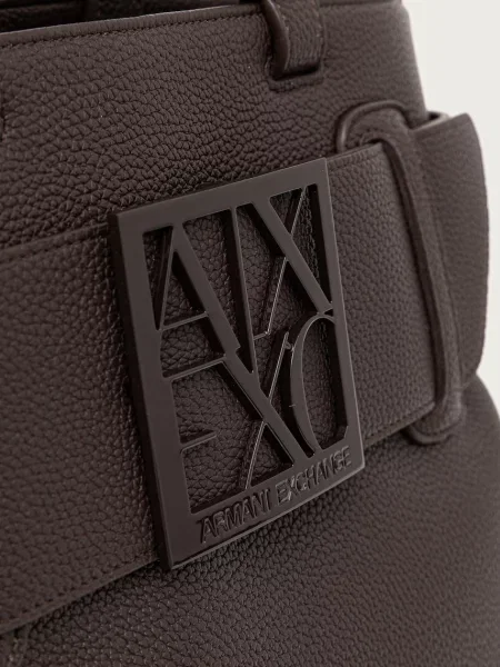 Armani Exchange Táska Sötétbarna barna