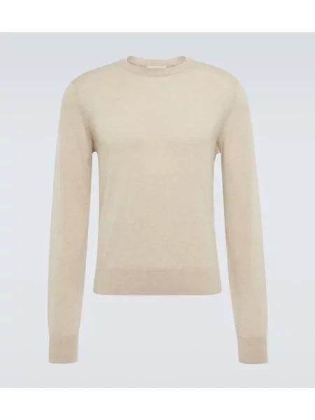 Pulover The Row iz kašmirja bež