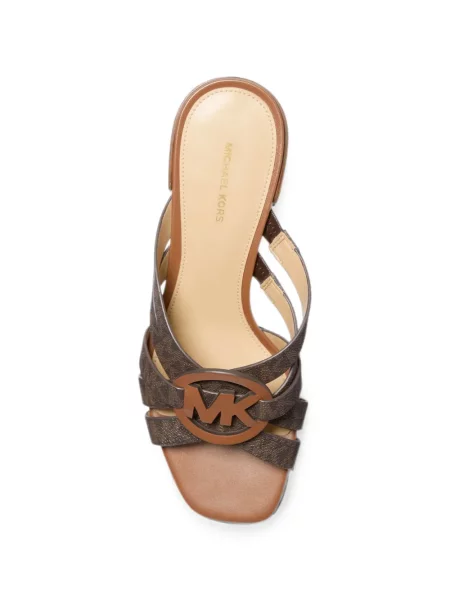 Sandale Michael Kors cu imagine maro