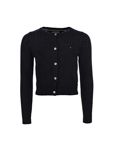 Geacă copii Tommy Hilfiger albastru