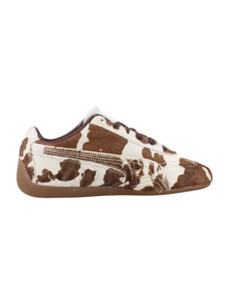 Sneakersy Puma skórzane brązowe