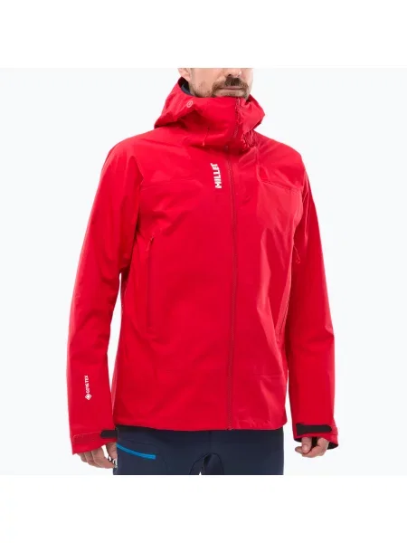 Geacă de ploaie pentru bărbați Millet Kamet Gore-Tex red roșu