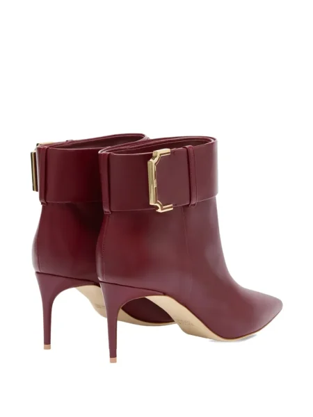 Δερμάτινα μποτάκια Malone Souliers κόκκινο