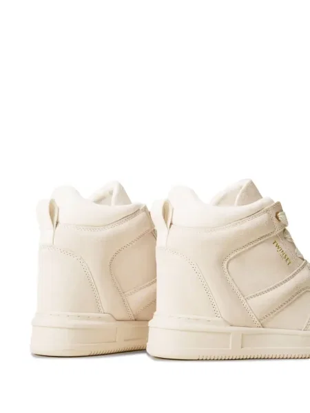 Sneakerși Twinset din piele de căprioară