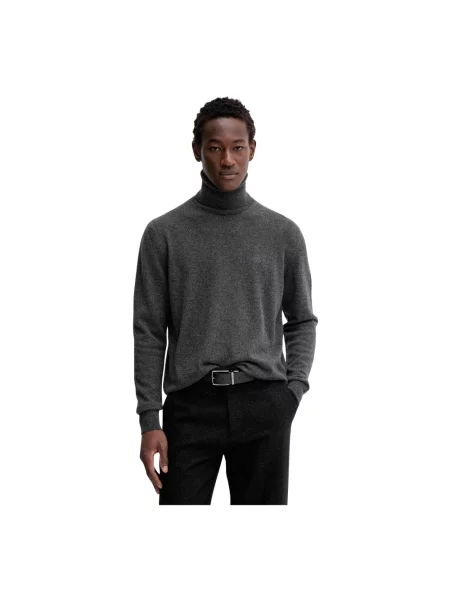 Bally sweter kaszmirowy szary