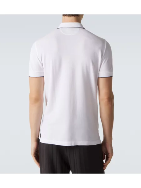 Tricou polo Tom Ford alb