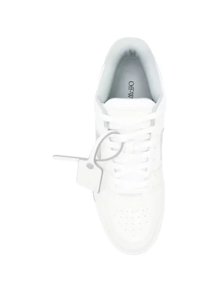 Sneakerși Off-white business alb
