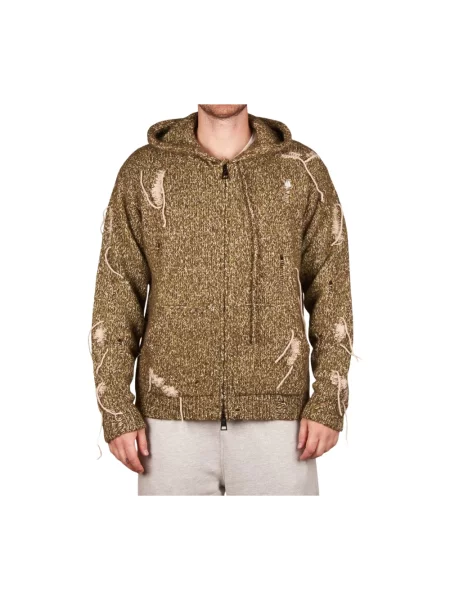 Bluza z kapturem Atomofactory z kapturem zielona