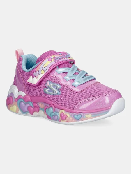 Skechers ETERNAL HEART LIGHTS sportcipő gyerek rózsaszín