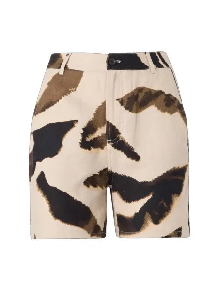 Wielobarwność szorty Copenhagen Muse z nadrukiem