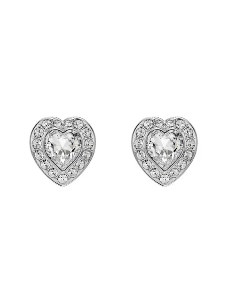 Swarovski Fülbevalók / átlátszó ezüst