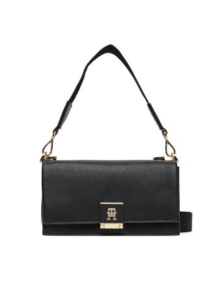Geanta crossbody Tommy Hilfiger negru