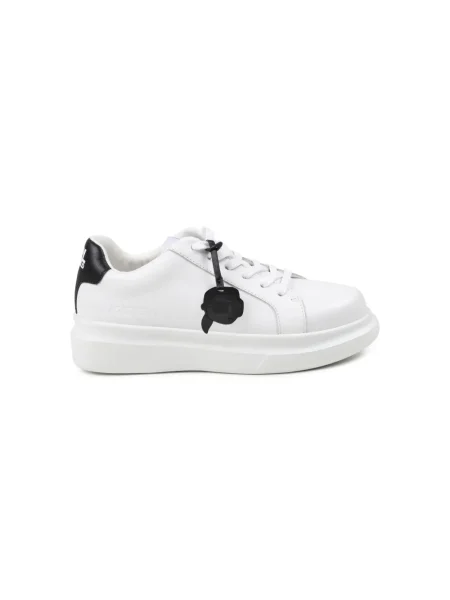 Sneakersy dziecięce Karl Lagerfeld białe