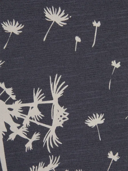 VIVANCE Tricou bleumarin alb