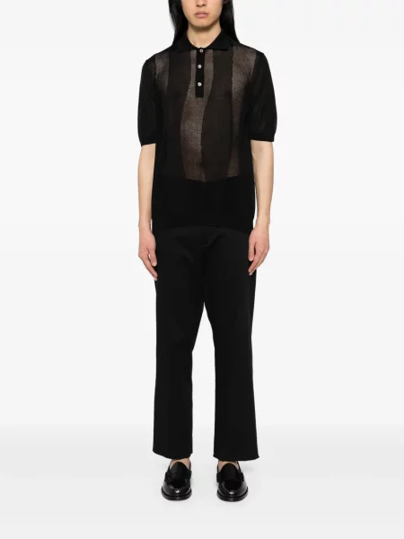Polo Tagliatore tricotate negru