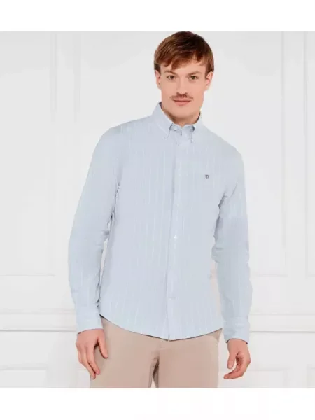 Gant Cămașă | stretch albastru