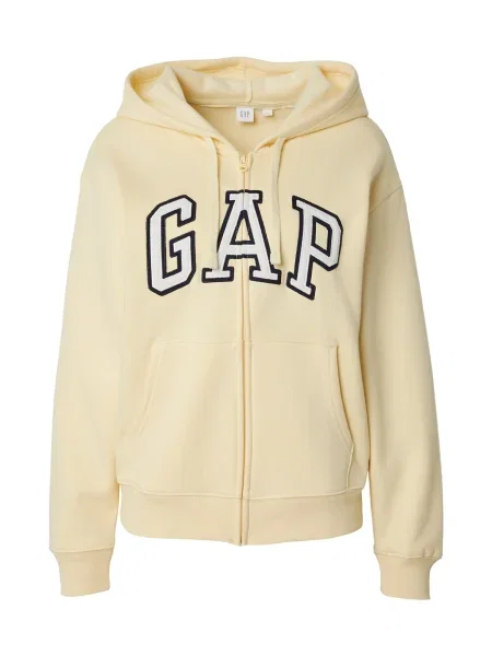 GAP Hanorac bleumarin / galben alb