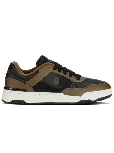 Sneakersy K-Swiss Match Pro LTH skórzane buty sportowe czarne/brązowe czarne