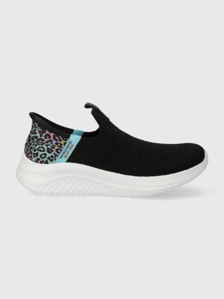 Skechers sneakers pentru copii ULTRA FLEX COLORY WILD negru