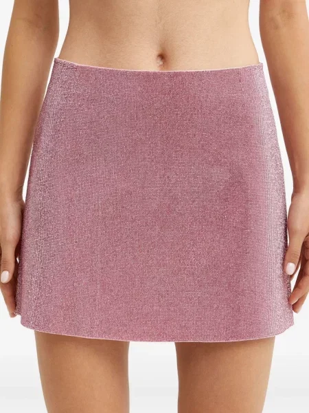 Fusta mini Nué de cristal roz