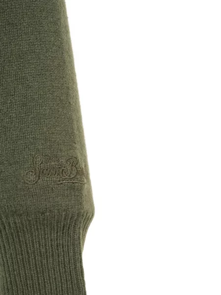 Pulover Mc2 Saint Barth cu autograf verde