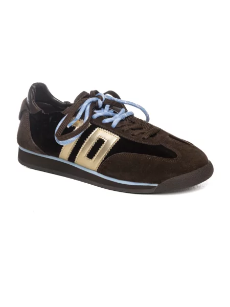 Sneakersy Back70 zamszowe brązowe