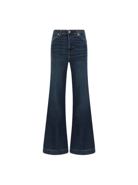 Jeansy 7 For All Mankind niebieskie