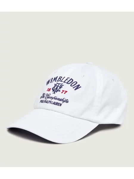 POLO RALPH LAUREN Șapcă baseball Ralph Lauren x Wimbledon alb