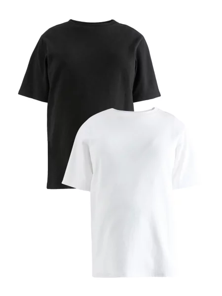 Next Tricou negru alb