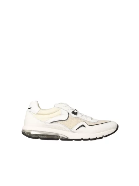 Sneakersy Voile Blanche skórzane białe