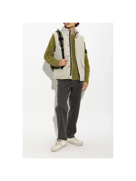 Sweter Stone Island z kamieniami zielony