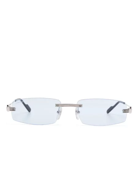 Ochelari de soare Cartier Eyewear argintiu