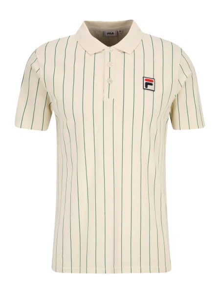 FILA Póló LUCKENWALDE krém / sötétkék / zöld piros