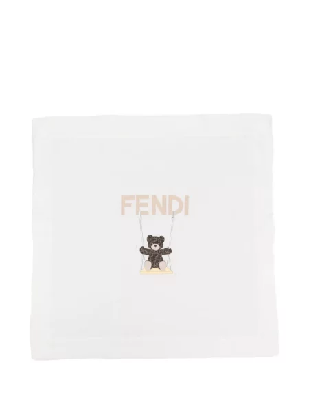 Torba dziecięca Fendi biała