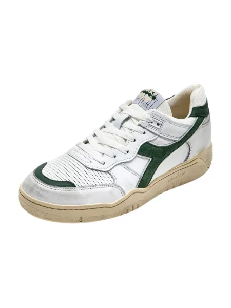 Diadora sneakersy skórzane Used biały