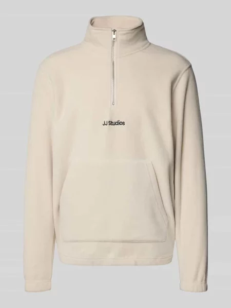 Bluza polarowa Jack & Jones polarowa biała