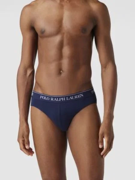 Obcisłe bokserki w zestawie 3 szt. Polo Ralph Lauren niebieskie