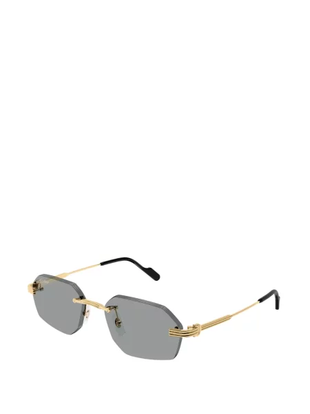 Ochelari de soare Cartier Eyewear cu imprimeu geometric