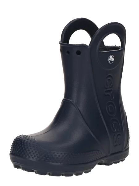 Gumijasti škornji Crocs Handle It Rain Boot T Mornarsko modra