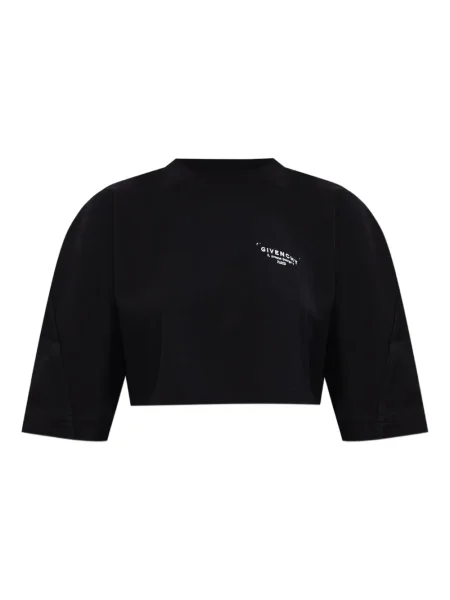 Cropp top Givenchy cu imagine negru