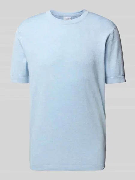 T-shirt o kroju relaxed fit z okrągłym dekoltem Lindbergh