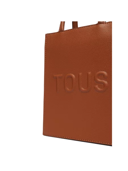Ročna torba TOUS MINI BOLSO POP TOUS BRENDA rjava