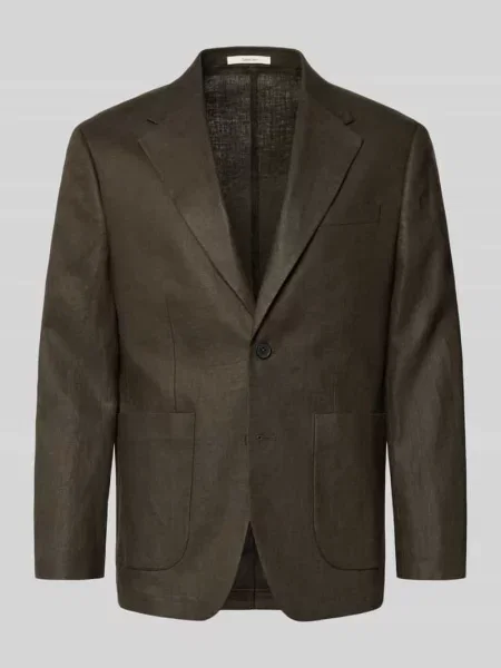 Marynarka krój regular fit z czystego lnu model BAILEY' Selected Homme