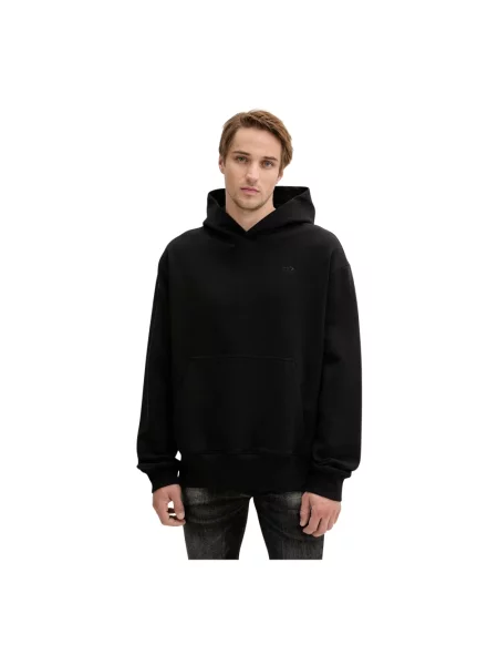 Bluza z kapturem Diesel z kapturem czarna