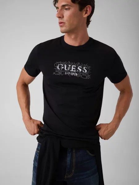 GUESS Tricou alb