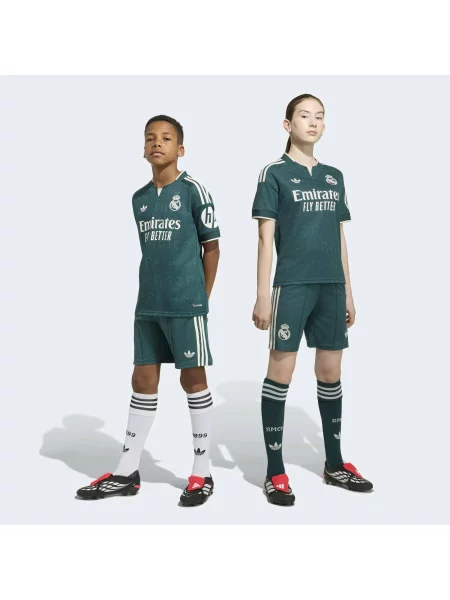 Szorty Real Madryt Away Kids zielone