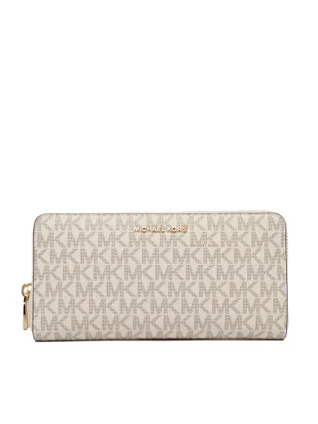 Novčanik MICHAEL Michael Kors Jet Set Krem