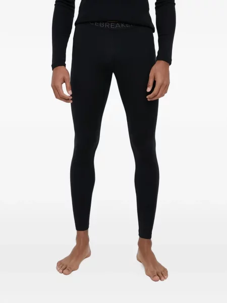 Lenjerie de corp termoactivă Icebreaker cu autograf negru