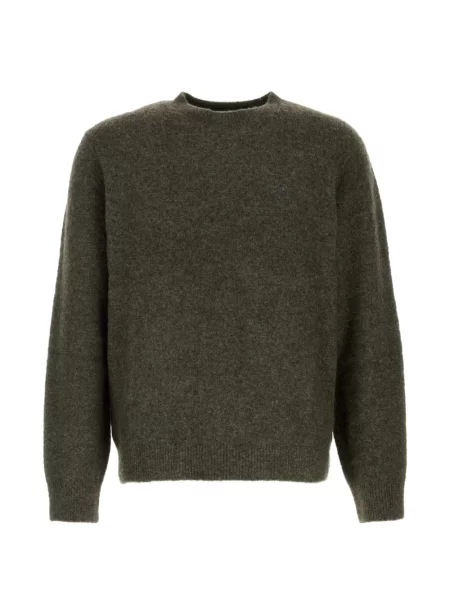 Pulover Carhartt Wip cu autograf verde